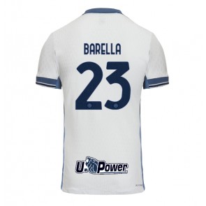 Billiga Inter Milan Nicolo Barella #23 Bortatröja 2024-25 Kortärmad